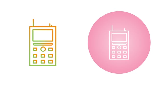 Cellular Phone Vector Icon