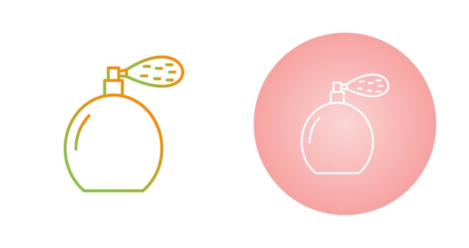 Perfume Bottle Vector Icon