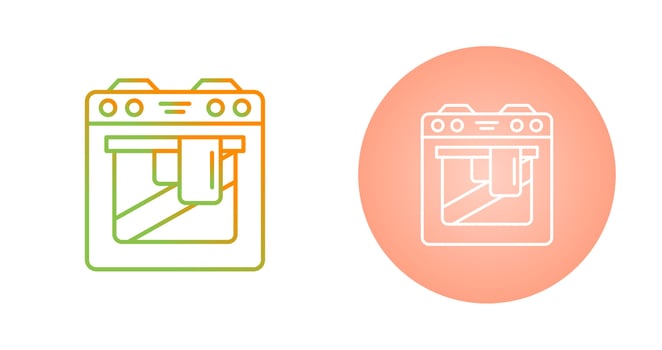 Oven Vector Icon