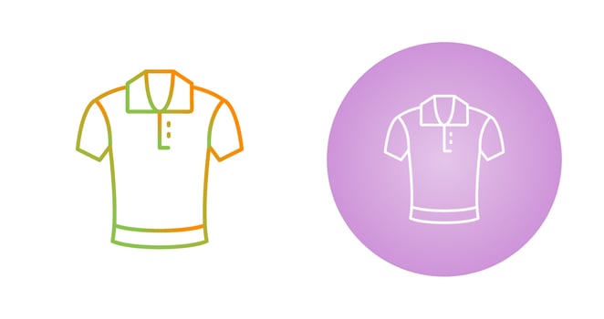 Polo Shirt Vector Icon