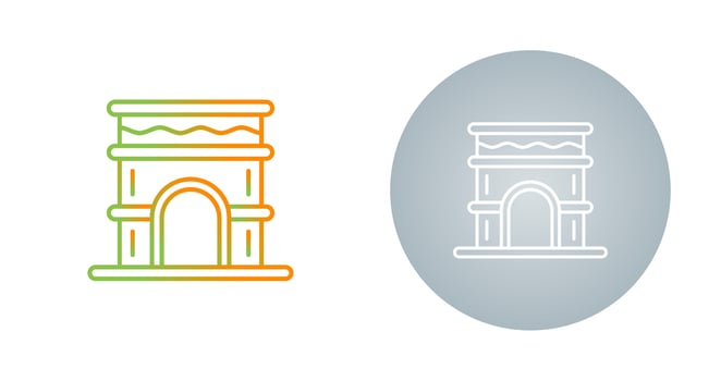 Arch Vector Icon