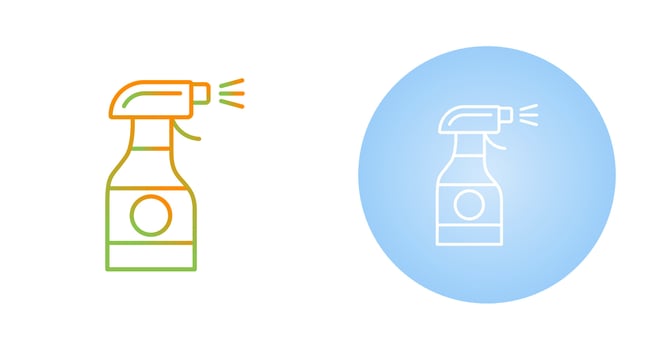 Cleaning Spray Vector Icon