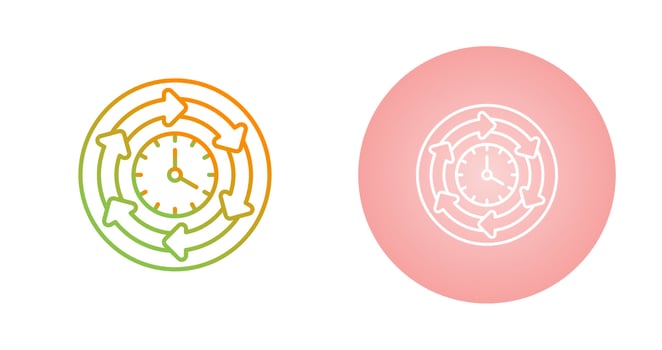 Processing Time Vector Icon