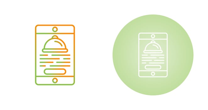 Food App Vector Icon
