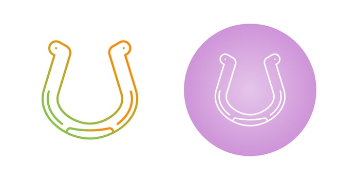 Horseshoe Vector Icon