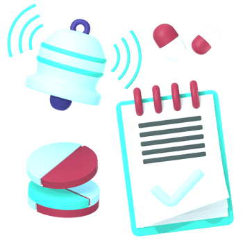 3D Rendered Icon Medical Hospital Illustraion png