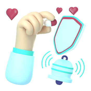3D Rendered Icon Medical Hospital Illustraion png