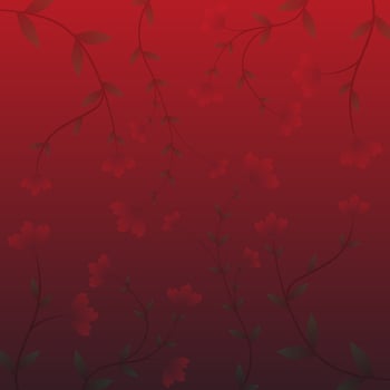 flower background illustration, decoration background vector