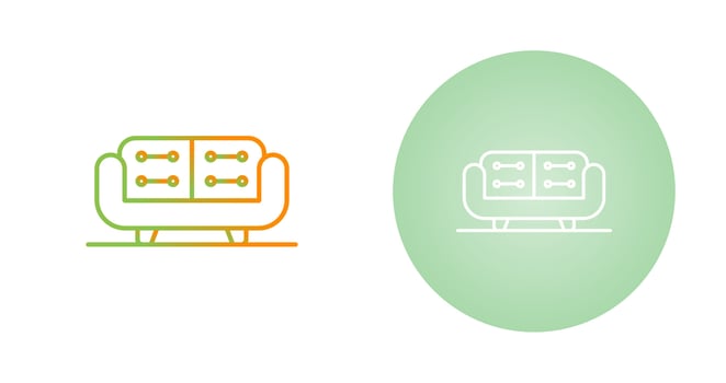 Sofa Vector Icon