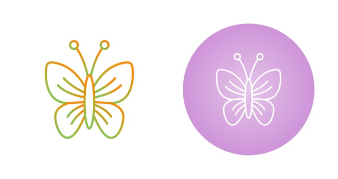Butterfly Vector Icon
