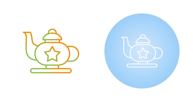 Teapot Vector Icon