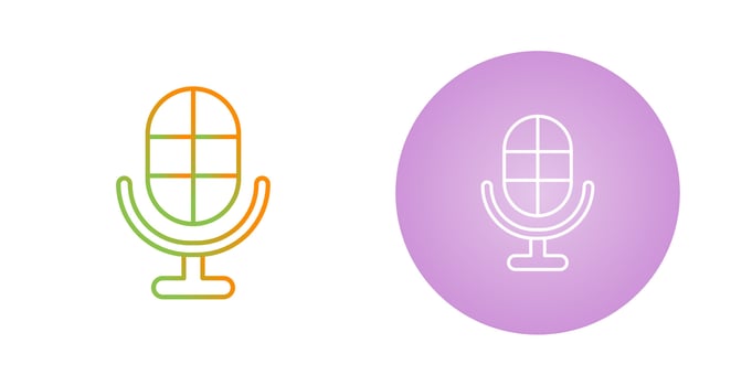 Microphone Vector Icon