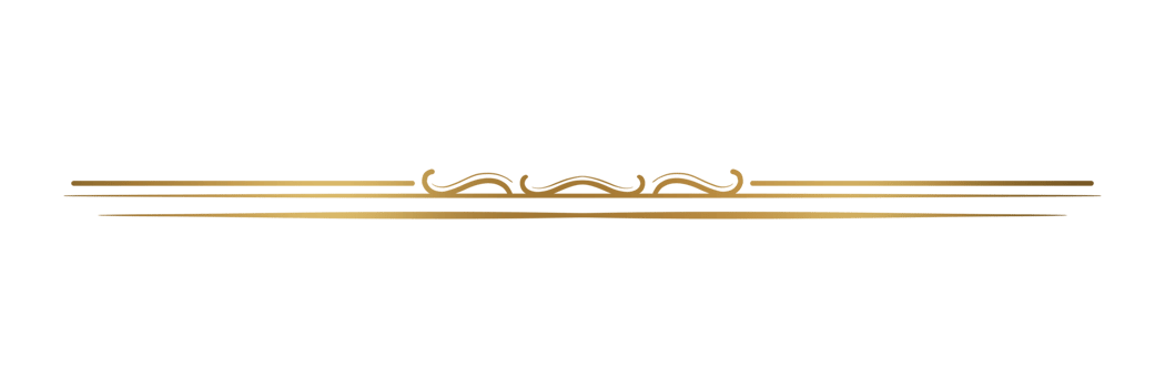 Gold and luxury under line png