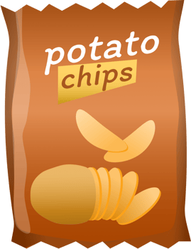 Potato chips snack. png