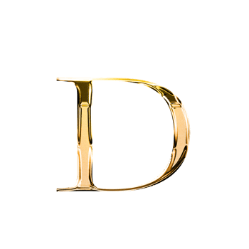 D gold metallic luxury chrome alphabet font png
