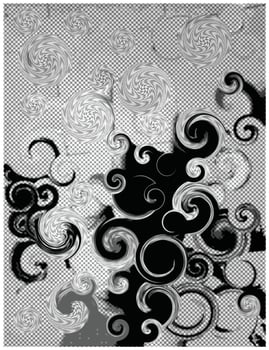 Abstract swirl paint background template copy space. Contemporary fluid art backdrop design. Suitable for poster, banner, brochure, flyer, magazine cover, leaflet, or booklet. vector