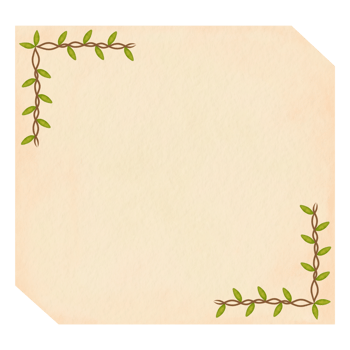 Vine Leaf Memo Pad png