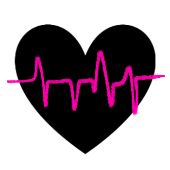 Black Heartbeat love png