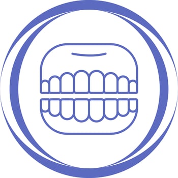 Denture Vector Icon