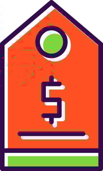 Price Tag Vector Icon Design
