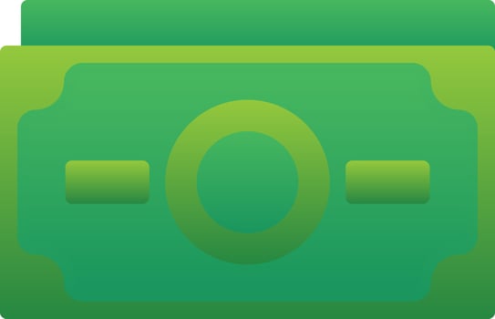 Dollars Vector Icon Design