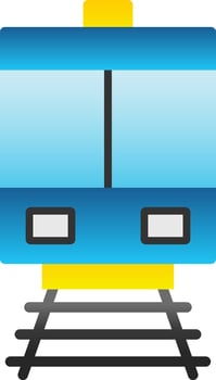 Train Vector Icon Design