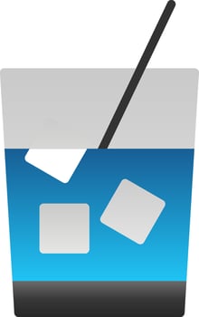 Cold Drinks Vector Icon Design