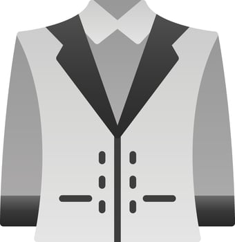Suit Vector Icon Design