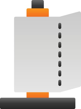Toilet Paper Vector Icon Design