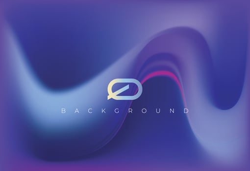 Modern abstract fluid shape vector background
