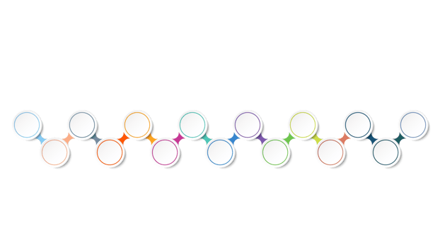 Infographic process design 15 options or steps. png