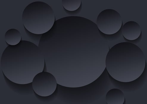 Minimalist black premium abstract background vector