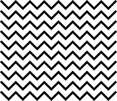 Seamless zigzag pattern. Black and white background. vector