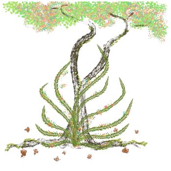 Magic tree amazing png