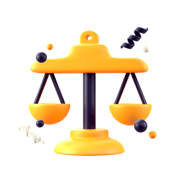 Ethic or Law icon 3d in PSD Files png