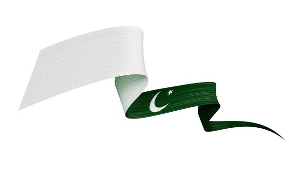 14th of august happy Pakistan independence day. independence day celebration. Waving Pakistan flag. 3d illustration png