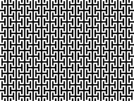 Stripes Motifs Pattern in Black White. Decoration for Interior, Exterior, Carpet, Textile, Garment, Cloth, Silk, Tile, Plastic, Paper, Wrapping, Wallpaper, Pillow, sofa, Background, Ect. Vector