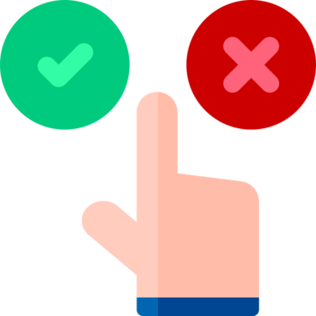 Choice illustration design png