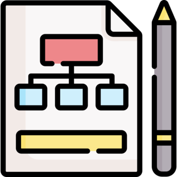 Diagram illustration design png