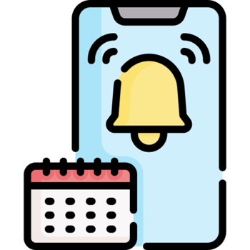Notification illustration design png