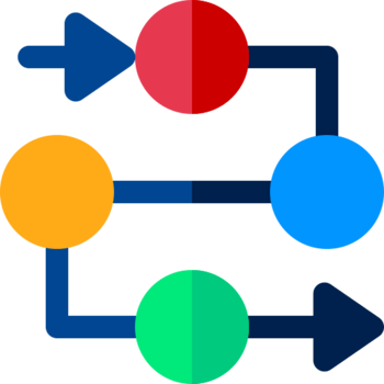 Process illustration design png