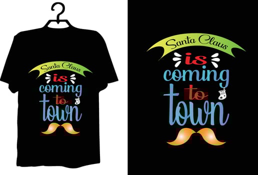 Christmas t shirt design vector