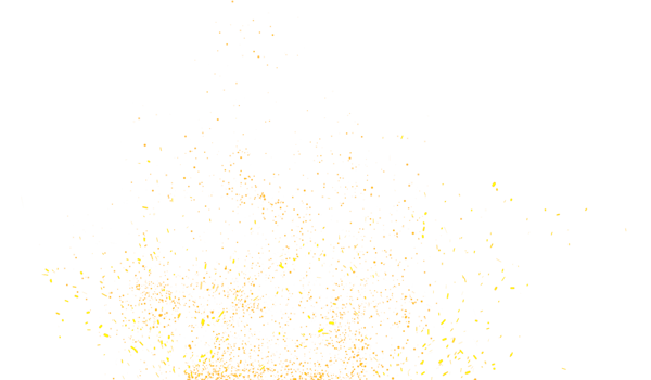 Burning yellow-orange sparks rise from fire ,Fire Particles png