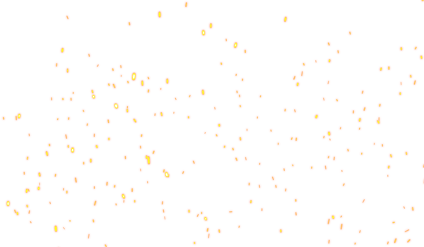 Burning orange sparks rise from fire ,Fire Particles png