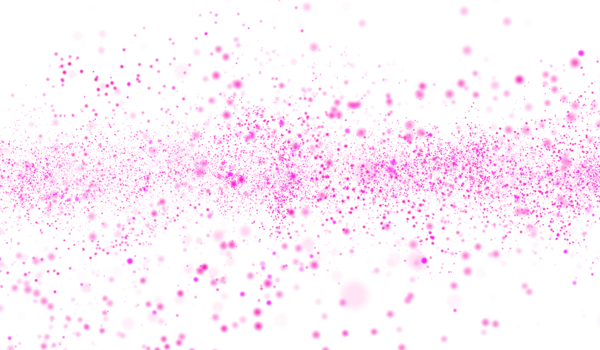 3D abstract digital technology pink light particles wave png