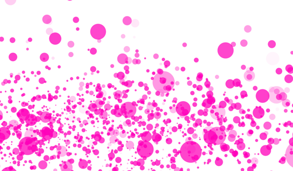 D abstract digital technology pink light particles bubble png