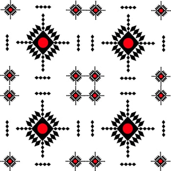 Seamless pattern abstract ogee textured background vector