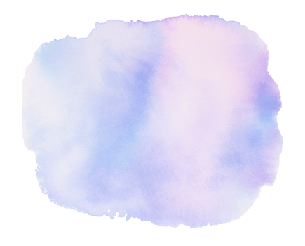 Violet watercolor stains with hand painted on paper texture background png