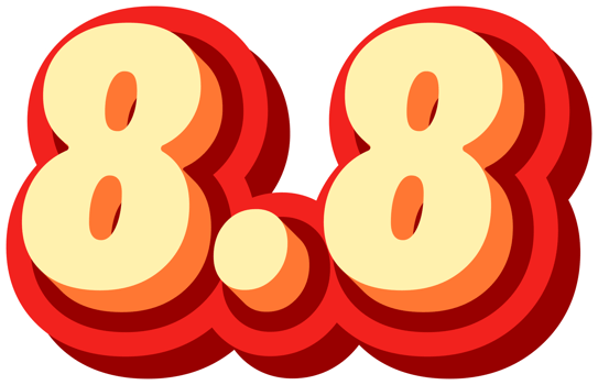 8.8 sale, Promotion label sale, alphabet 3d text effect, promotion discount label. png