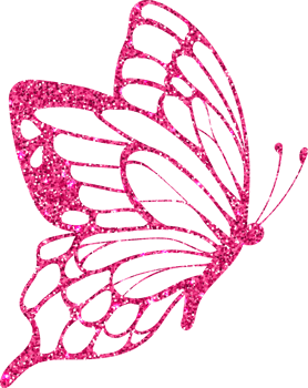 Butterfly pink for decoration and design. png